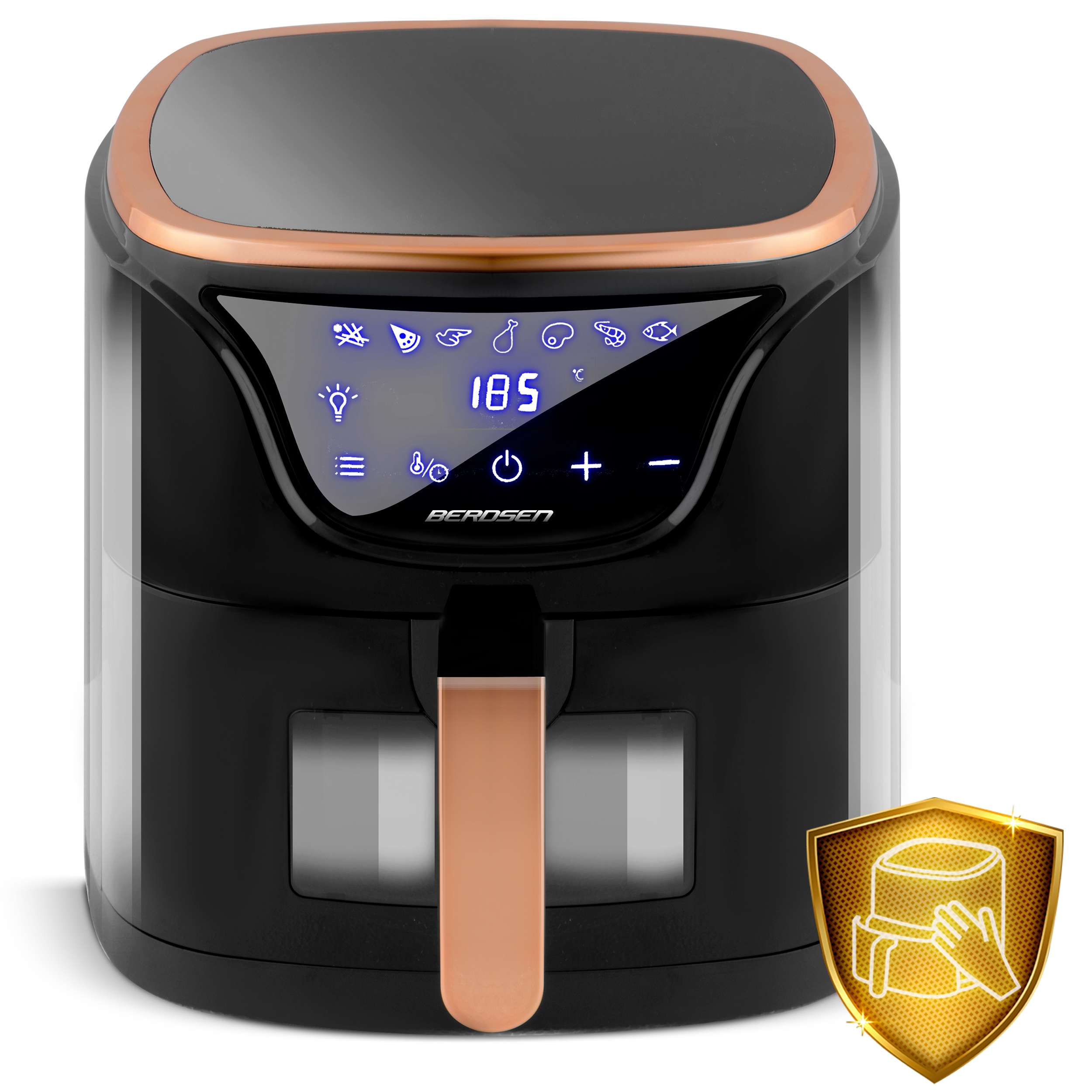 CVRTNIK BREZ MAŠČOB 5L BREZ MAŠČOB BERDSEN 1500W Tip brez maščobe