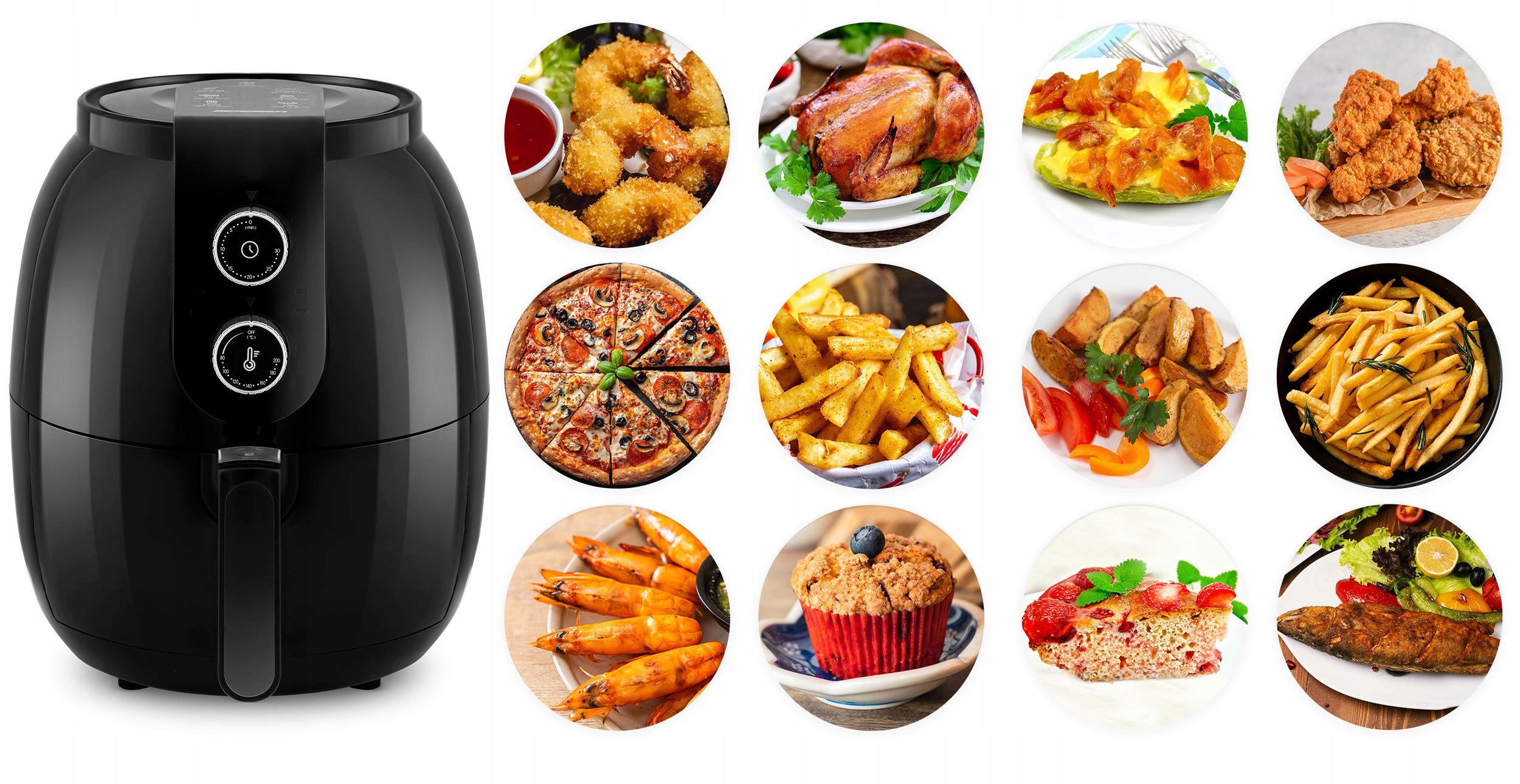 CVRTNIK MOČAN CVRTNIK NA VROČ ZRAK 3,6 L EAN (GTIN) 5903890603991