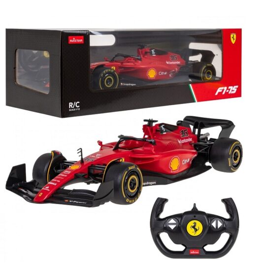 Ferrari F1 75 - R/C avtomobil na baterije 1:12 rdeč