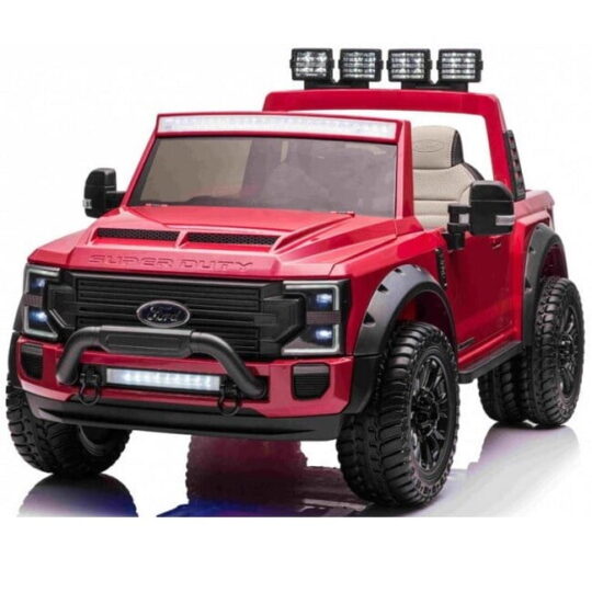 Ford Super Duty - Candy Red - avtomobil na baterije