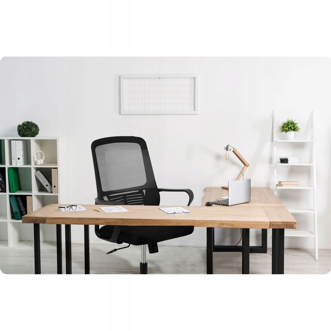 Pisarniški stol Sofotel Rivilo iz mikromreže, črno oblazinjenje