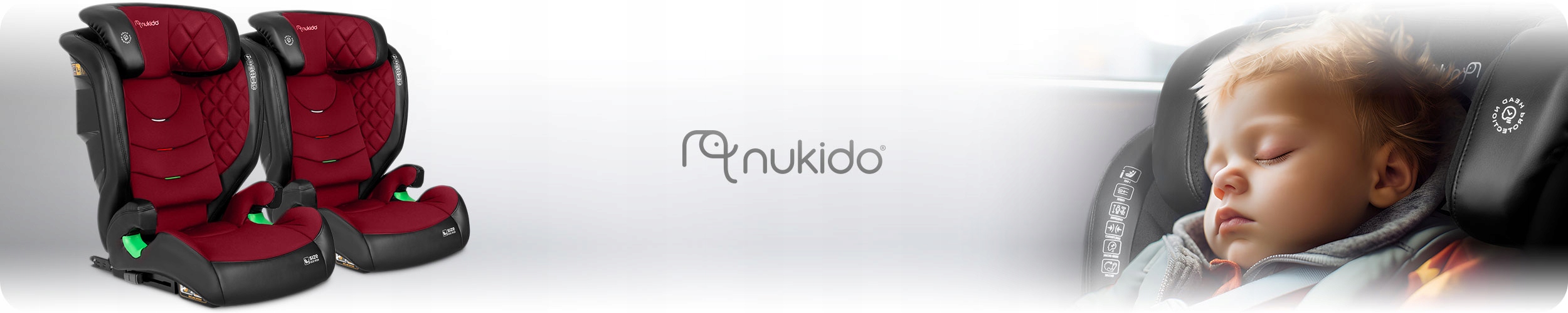 Avtosedež 15-36 kg ISOFIX Nukido Louis i-Size Globina izdelka 52 cm