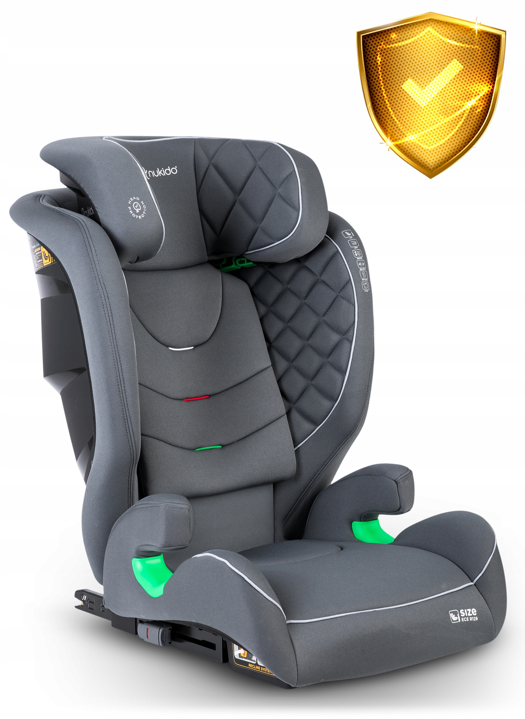 Avtosedež 15-36 kg ISOFIX Nukido Louis i-Size nastavljiv EAN (GTIN) 5903890619114