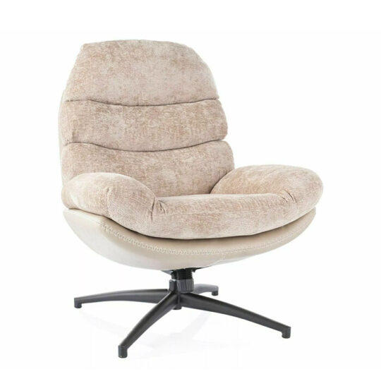 Fotelj Giselle - roza bež