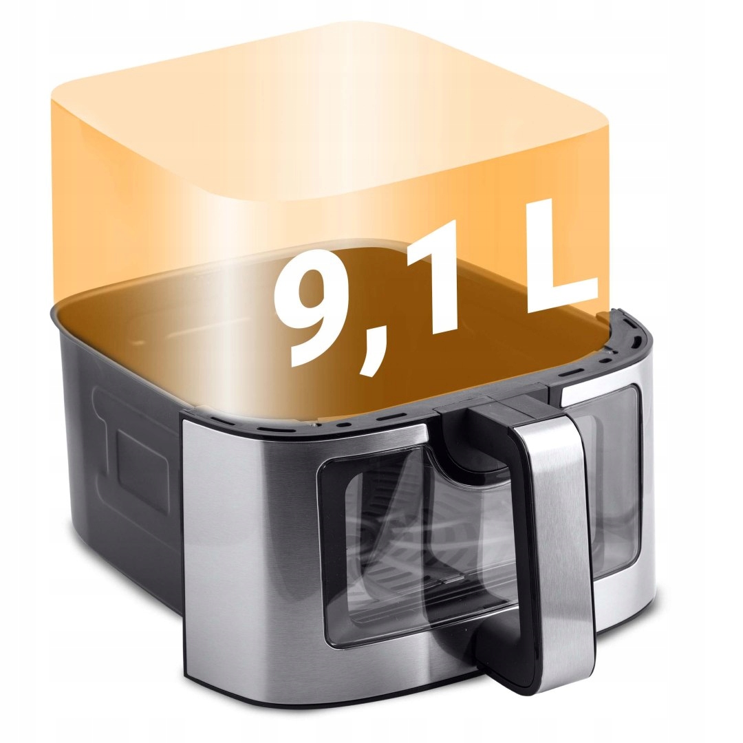 Cvrtnik na vroč zrak Berdsen BD-656, srebrn, brez maščobe