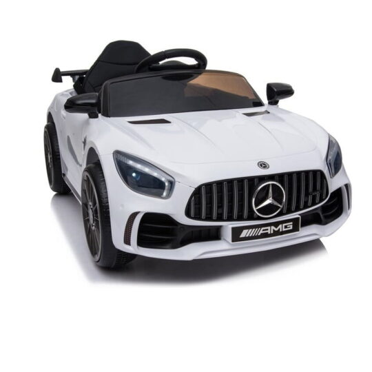 Mercedes AMG GTR bele barve - licencirani avtomobil na baterije