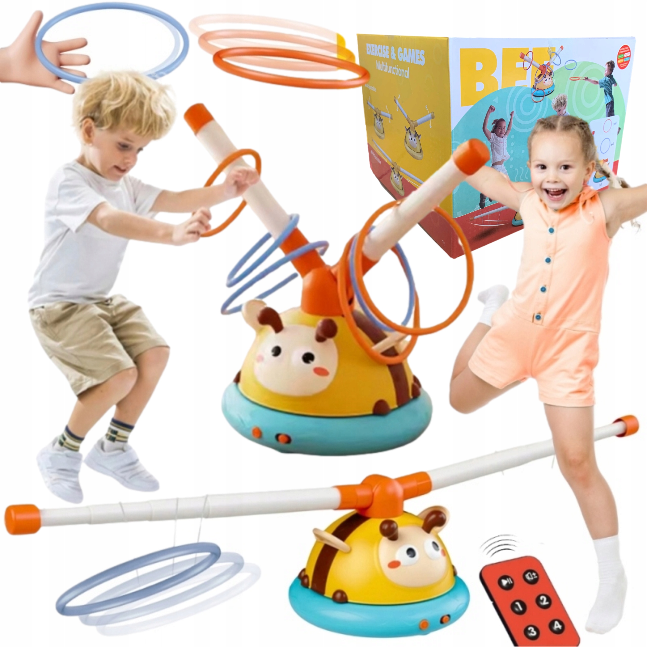 2 v 1 avtomatska spretnostna igra z vijakom - Metanje čebel