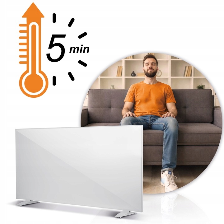 Infrardeči grelec 720 W Berdsen BD-982 Teža izdelka z individualno embalažo 7,3 kg