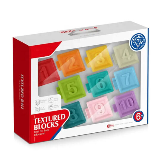 Gumijaste senzorične kocke - Numby