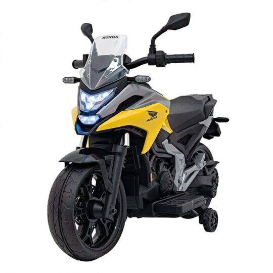 Honda NC750X rumena – motor na baterije