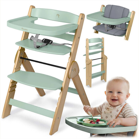 Hranilnik za dojenčke - Nukido Timo mint