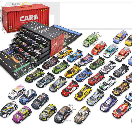 Interaktivna posoda z avtomobilčki - 48 koles