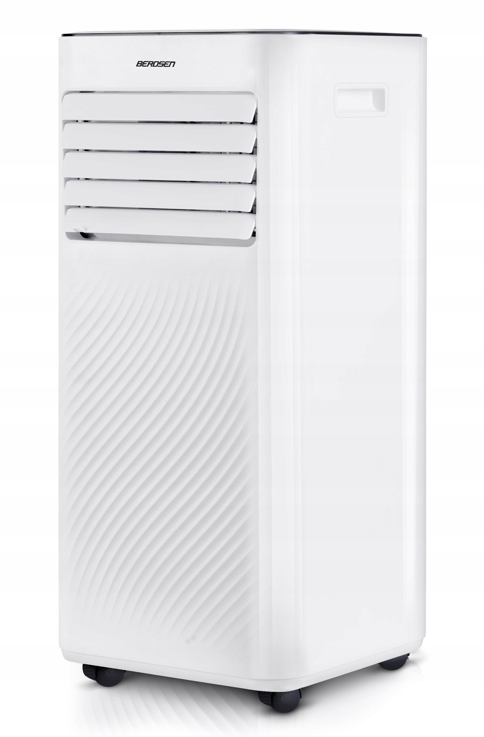 PRENOSNA KLIMATSKA NAPRAVA 2,6 kW 30 m2 RAZVLAŽILEC ZRAKA 24 l/24 h WiFi BERDSEN 9000 BTU Priporočena največja velikost prostora 40 m²