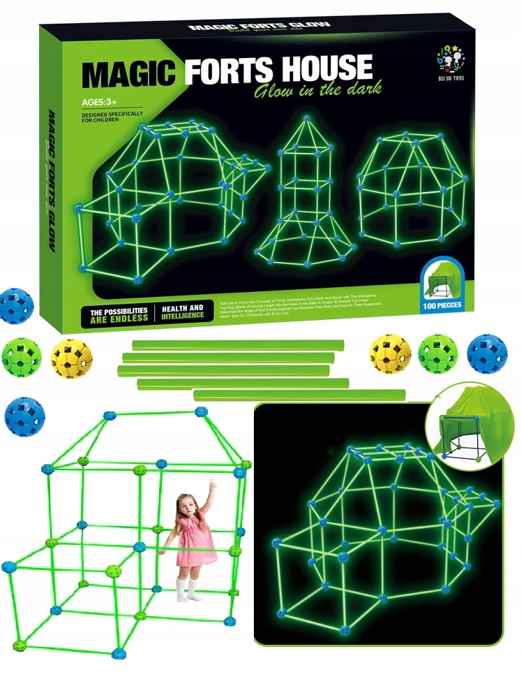 BLOKOVI SLAMICE GRADNJA CEVI ŠOTOR RAZSVETLJAVA GRADNJA KREATIVNO