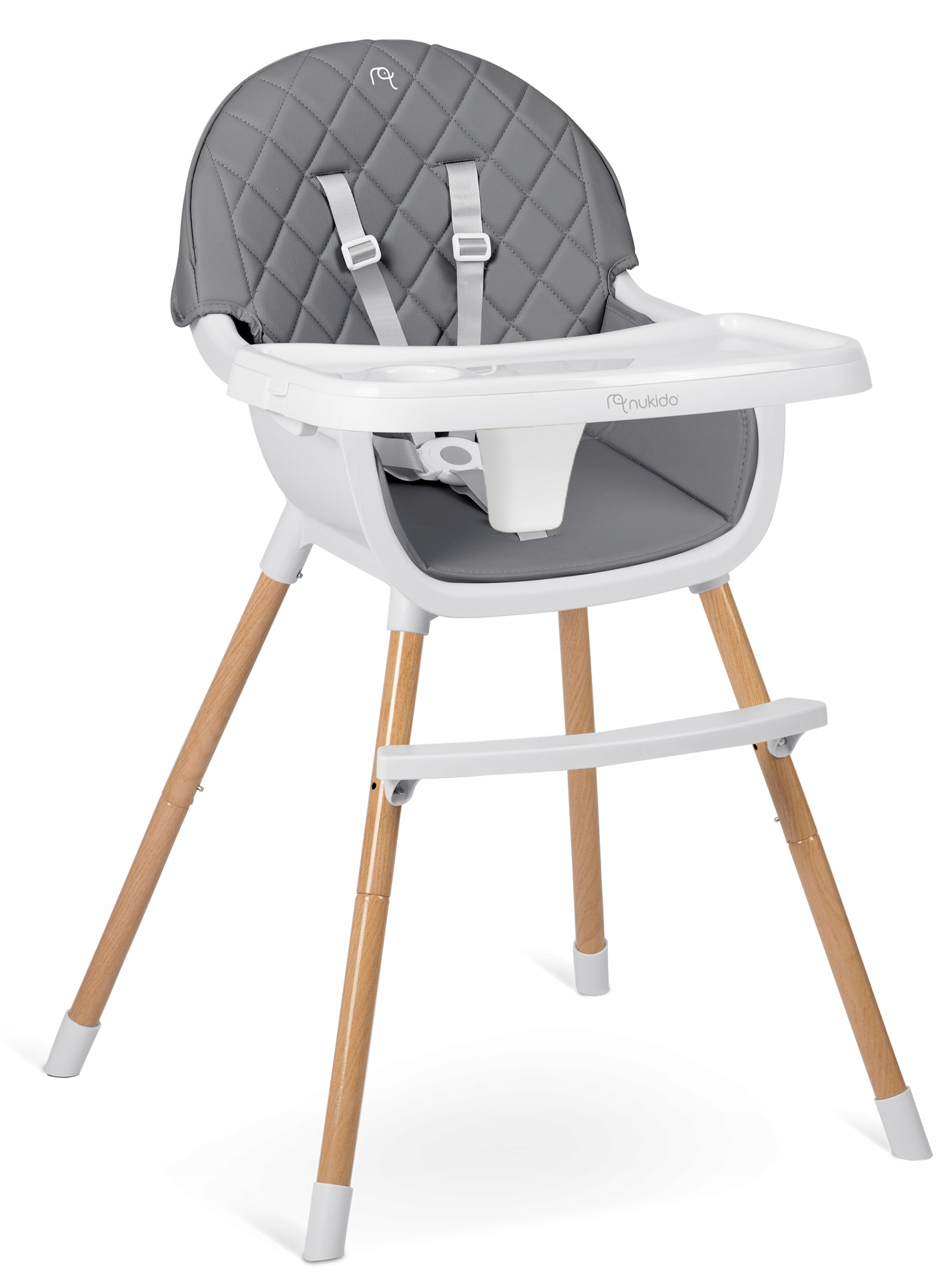 OTROŠKI STOLČEK ZA HRANJENJE Z NASTAVLJIVIM SEDEŽEM 3 V 1, PLADENJ, znamke Nukido