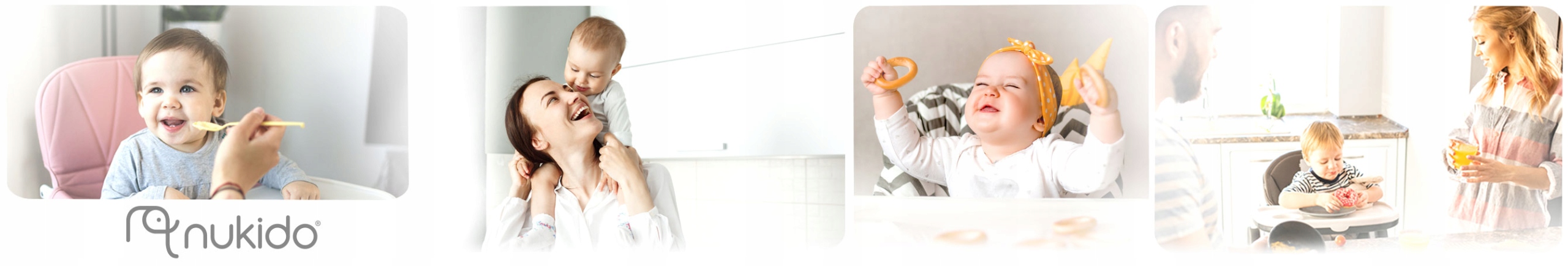 OTROŠKI STOLČEK ZA HRANJENJE, ZLOŽLJIV, NUKIDO BEL PLAC + EAN IGRAČE (GTIN) 5903890613525