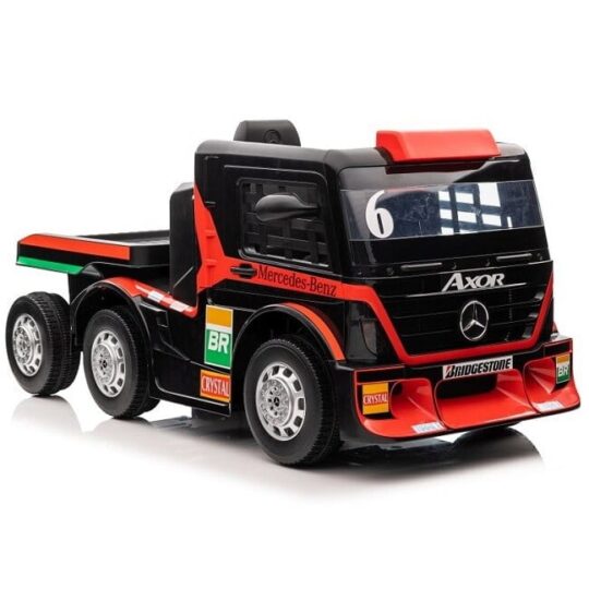 Tovornjak na akumulator s prikolico - Mercedes Axor Red