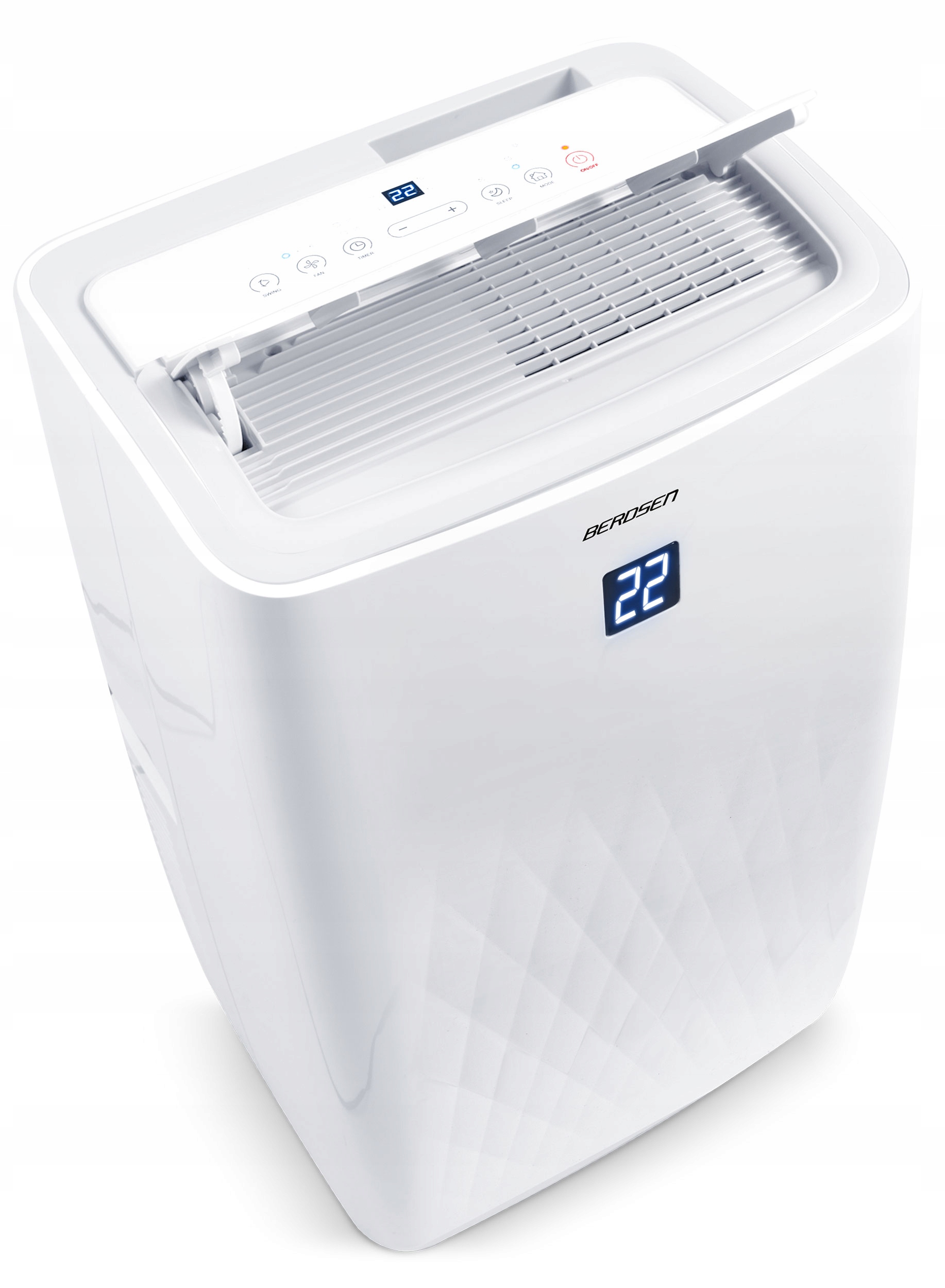 Prenosna klimatska naprava z ogrevanjem 4kW RAZVLAŽILEC VLAŽILNIKA 34l/24h WiFi BD-581 Energijski razred - hlajenje A