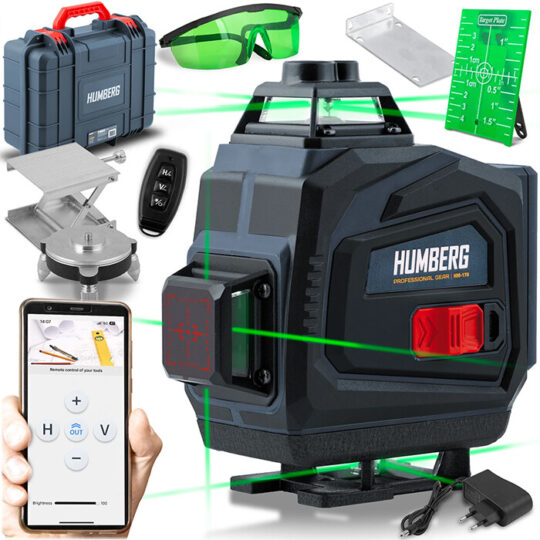 Križni laserski nivelir Humberg HM-170