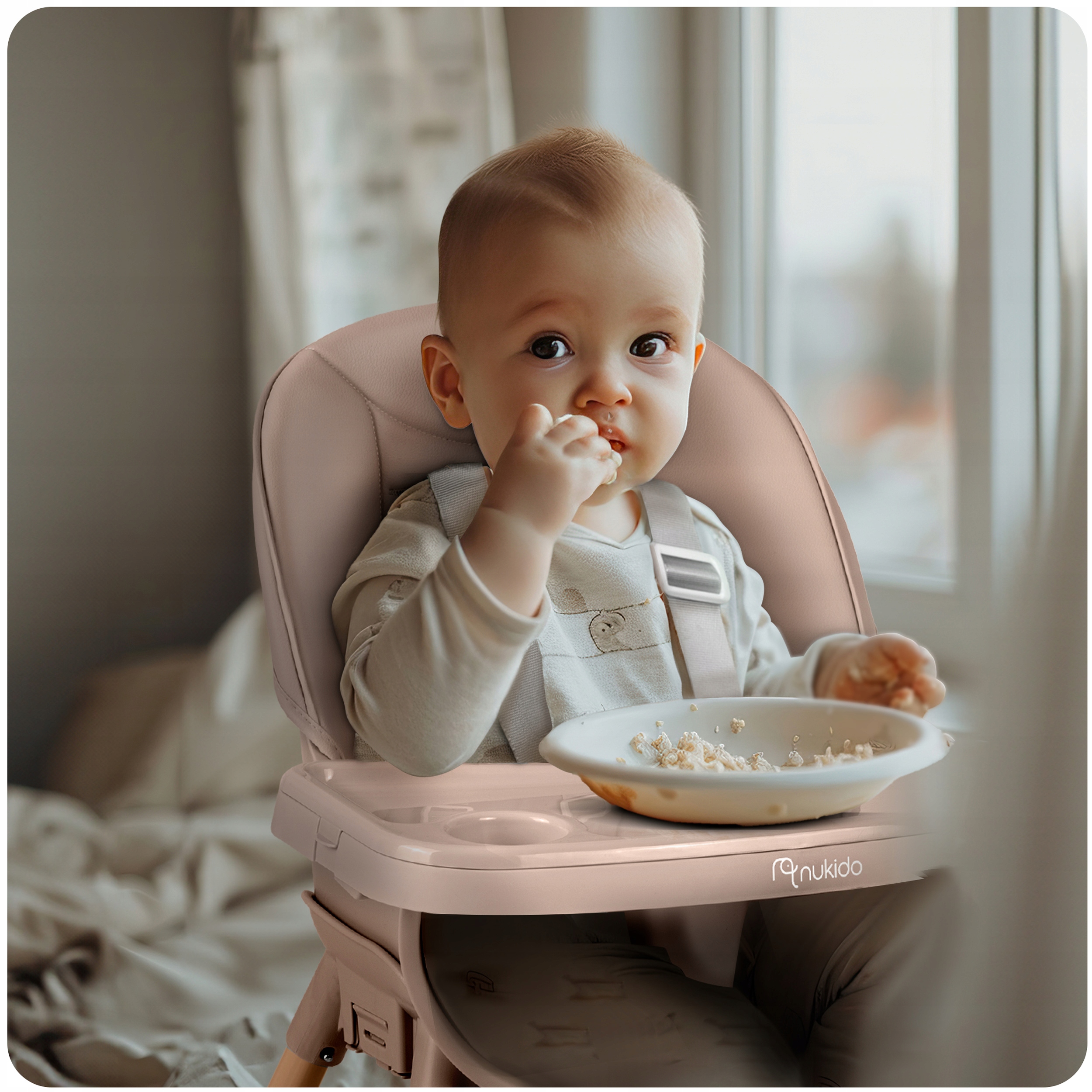 Otroški stolček za hranjenje, nastavljiv sedež 3 v 1, pladenj Koda proizvajalca: 701003