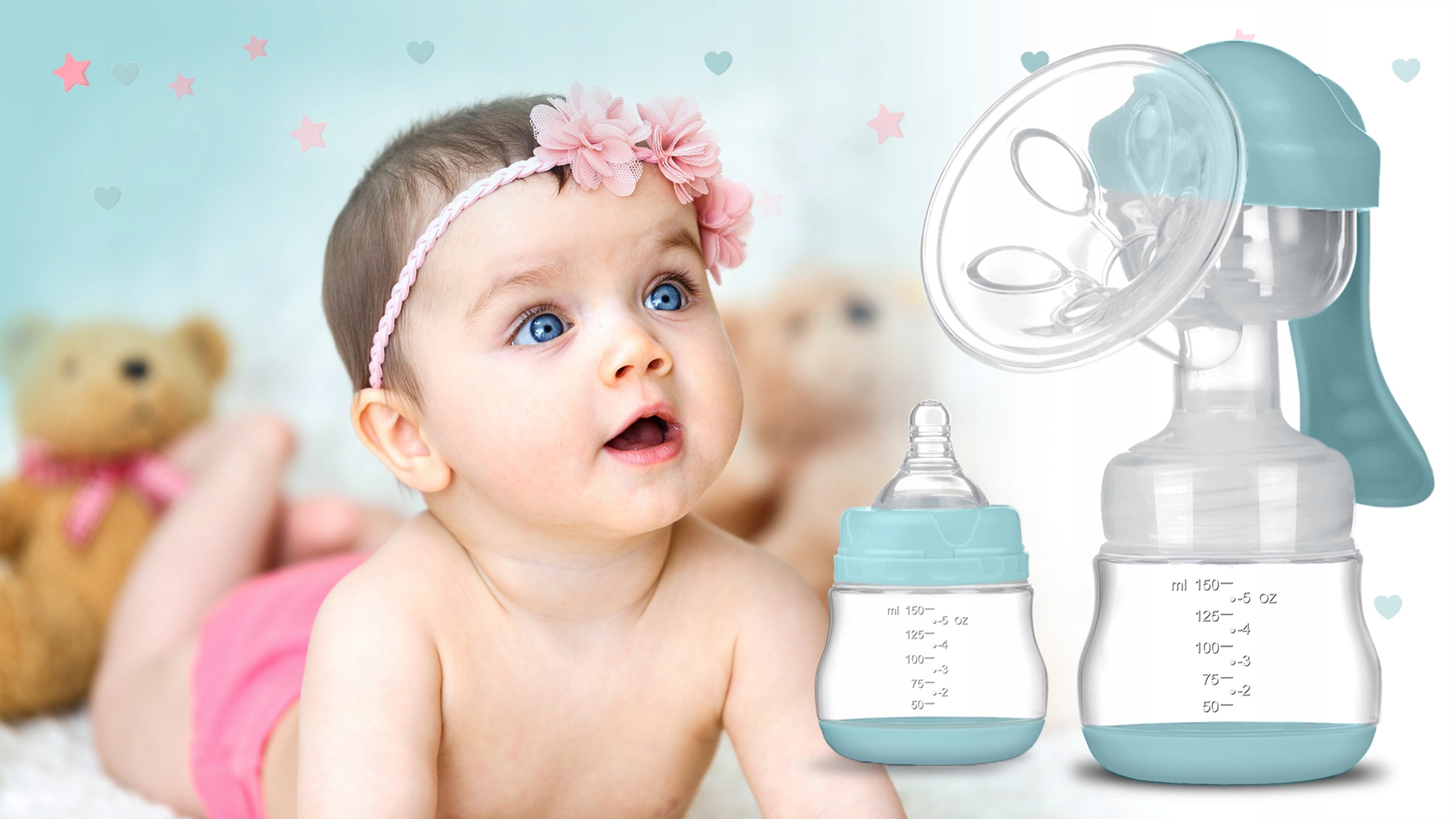 ROČNA ČRPALKA ZA PRSI NATURAL BERDSEN Medicinski pripomoček ni