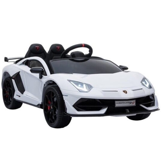 LAMBORGHINI AVENTADOR bel – OTROŠKI AVTO NA BATERIJE Z LICENCO
