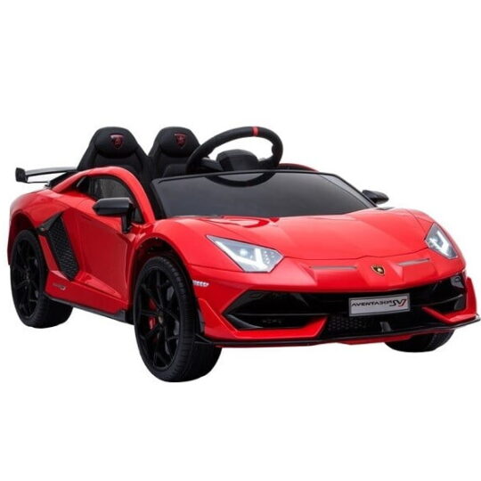 LAMBORGHINI AVENTADOR rdeč – OTROŠKI AVTO NA BATERIJE Z LICENCO