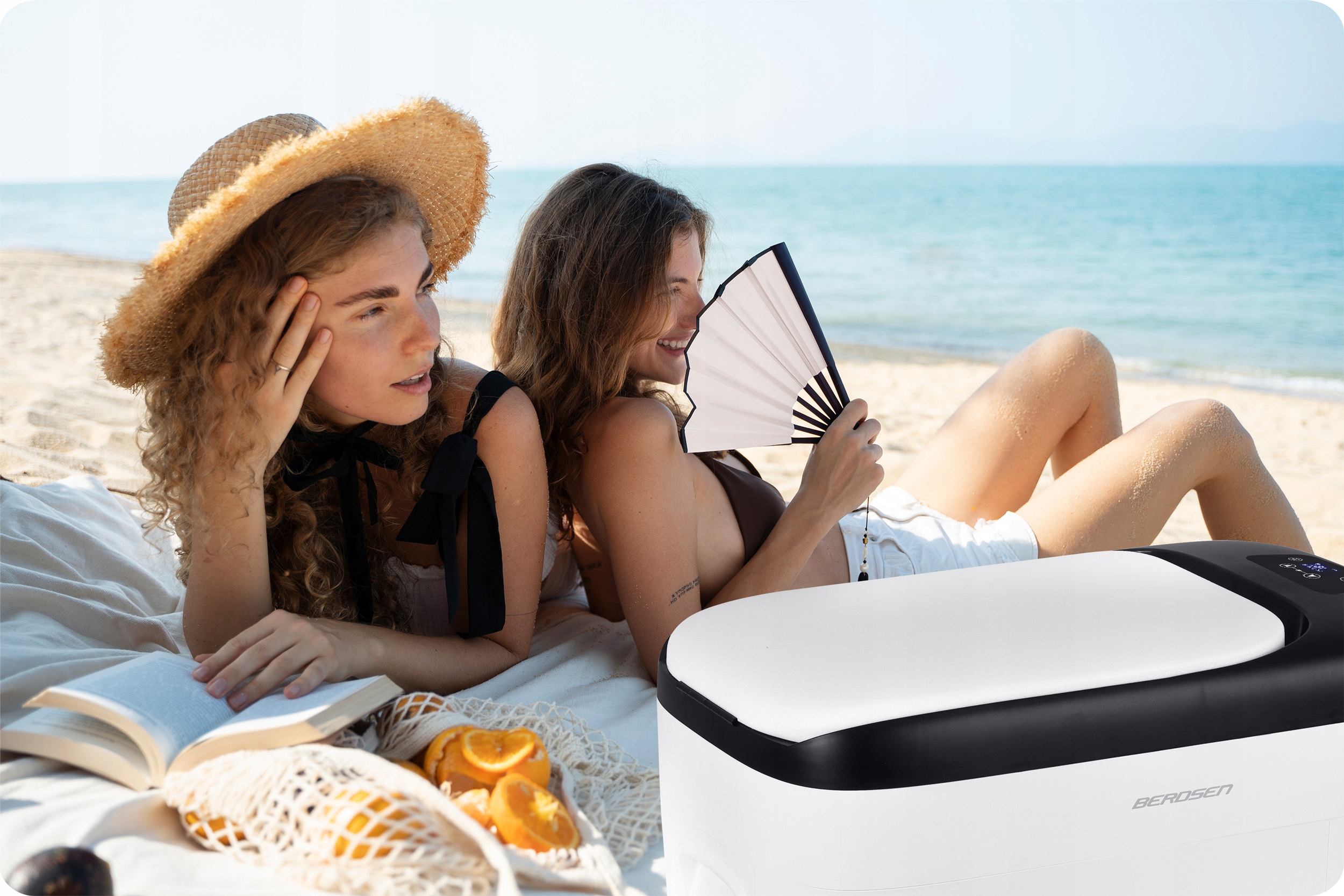 KOMPRESORSKI AVTOMOBILSKI POTOVALNI HLADILNIK-ZAMRUVALNIK 12V 100-240V 21L Električni tip