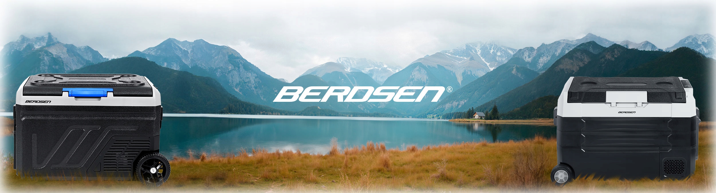 AVTO KOMPRESORSKI POTOVALNI HLADILNIK 40L ZAMRZOVALNIK 12V 100–240V Širina izdelka 66 cm