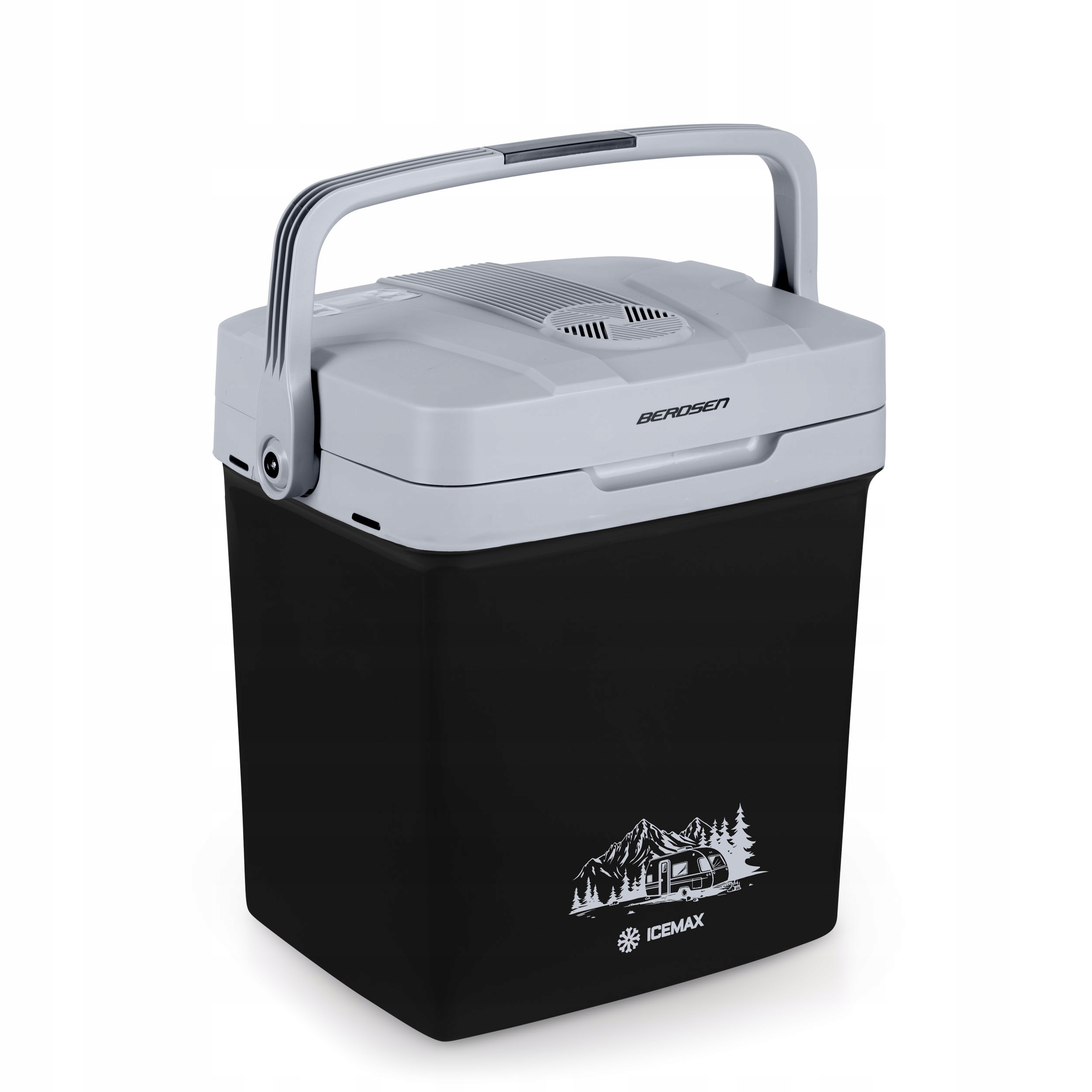 AVTO HLADILNIK ZA POTOVANJE 12V/230V USB FUNKCIJA OGREVANJA 26L Baterije so priložene