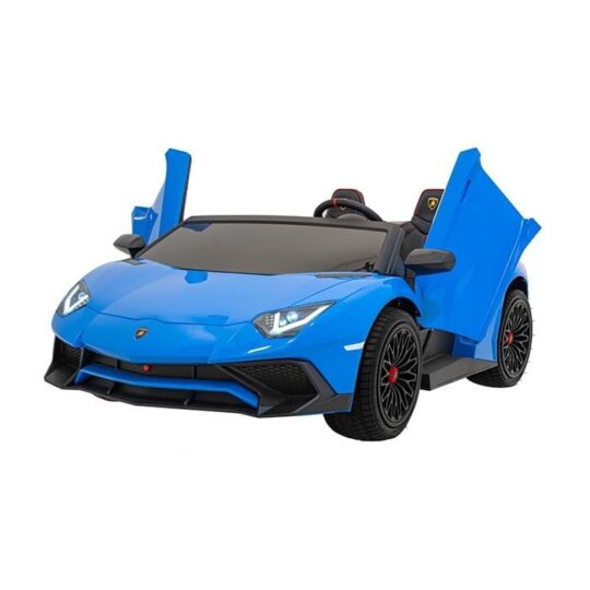 Lamborghini Aventador SV 24V morsko modra barva - avtomobil na baterije