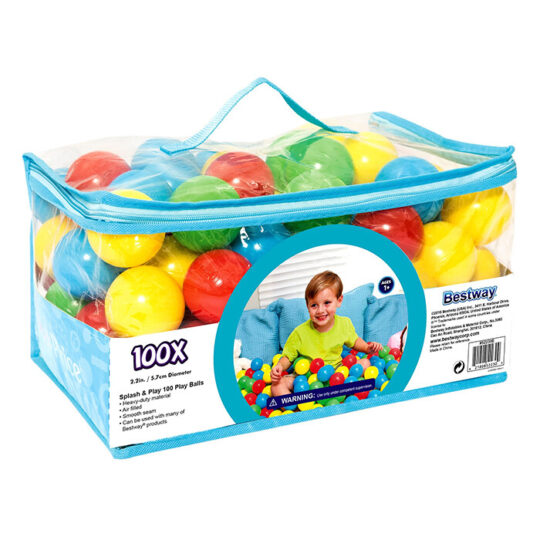 Žoge 100 kosov za igrišče ali otroški bazen Bestway 52027