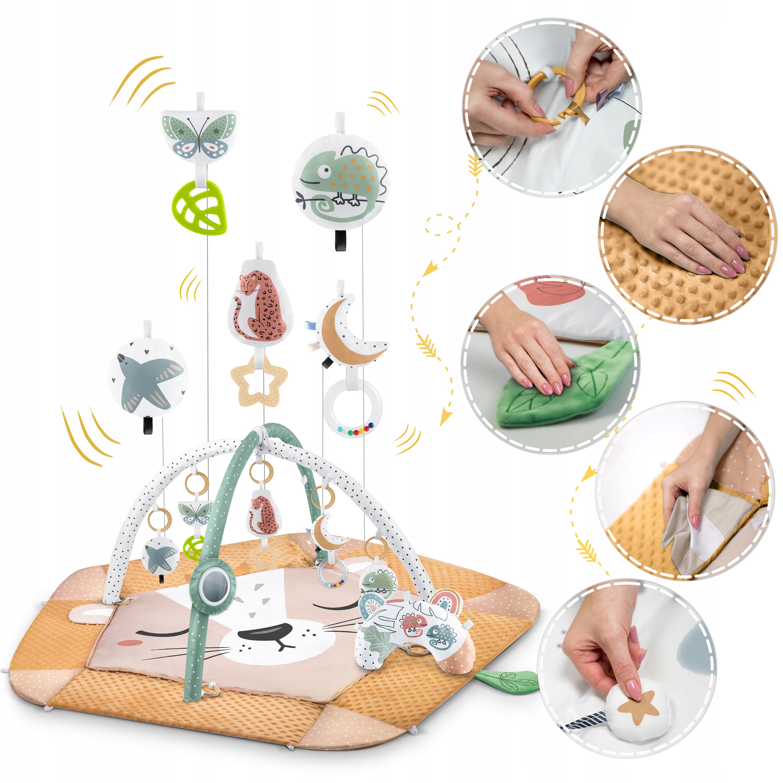 IZOBRAŽEVALNA, INTERAKTIVNA, DVOSTRANSKA, ZLOŽLJIVA XXL 5v1 NUKIDO LEW Certifikati, mnenja, odobritve CE EN 71