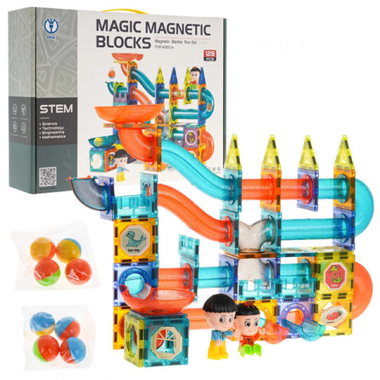 Magnetne kocke 129 kosov - Magnetix