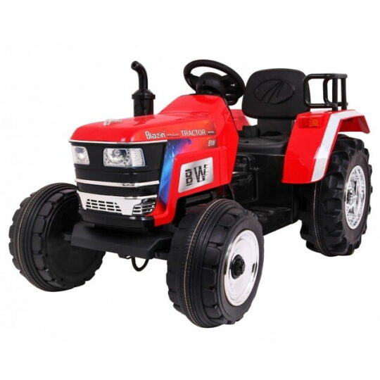 Mahindra - traktor na baterije (rdeč)