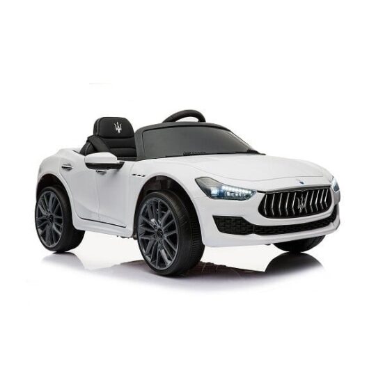 Maserati Ghibli - Licencirani avtomobil na baterije (bel)
