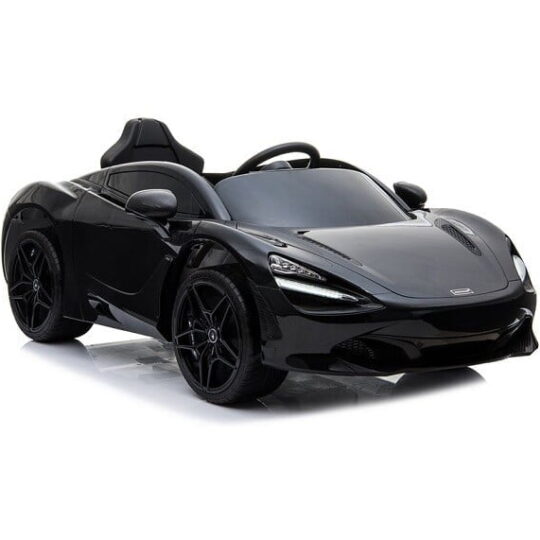 McLaren 720S črno pobarvan - licenciran otroški avtomobil na baterije