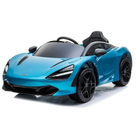 McLaren 720S modro pobarvan - licenciran otroški avtomobil na baterije