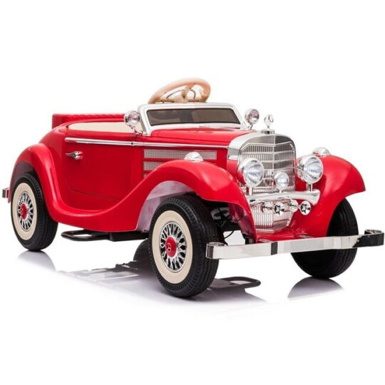 Mercedes 540K hotrod red - avto na akumulator