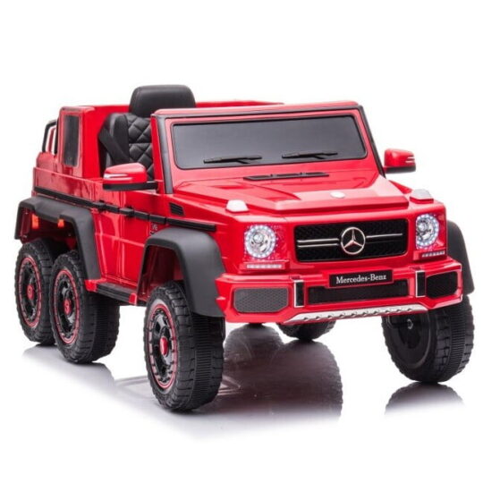 Mercedes AMG G63 6x6 S rdeč - avtomobil na baterije