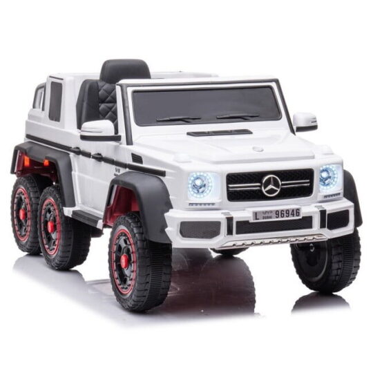 Mercedes AMG G63 6x6 S Bela - avtomobil na baterije