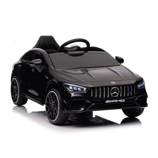 Mercedes CLA 45s črno pobarvan - avtomobil na baterije