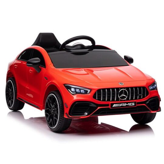 Mercedes CLA 45s rdeč - avtomobil na baterije