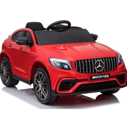 Mercedes GLC 63S 4x4 – registriran akumulatorski avtomobil (rdeč)