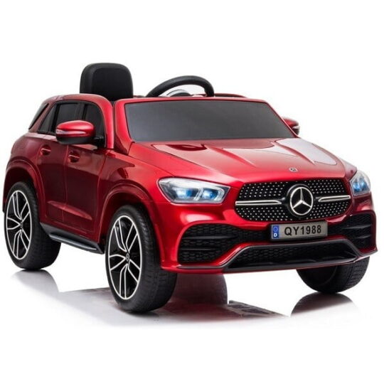 Mercedes GLE450 polarno rdeč - avtomobil na baterije