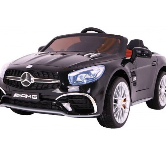 Mercedes SL65 črne barve - licencirani avtomobil na baterijski pogon