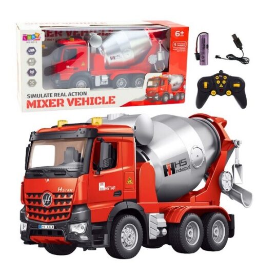 Daljinsko voden mešalnik betona - avtomobilček na daljinsko upravljanje na baterije