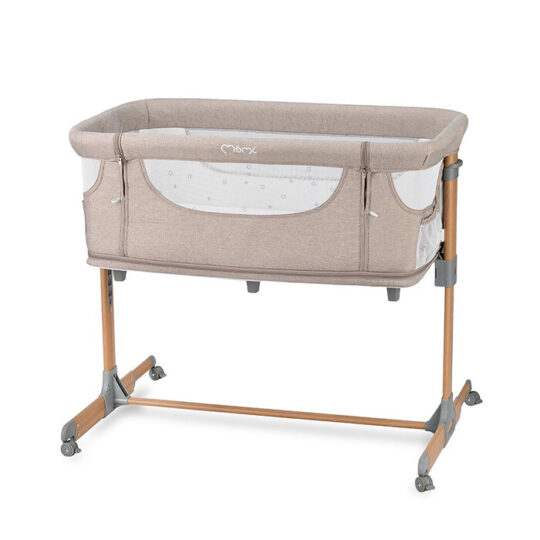 MoMi SMART BED otroška posteljica 4v1 - bež