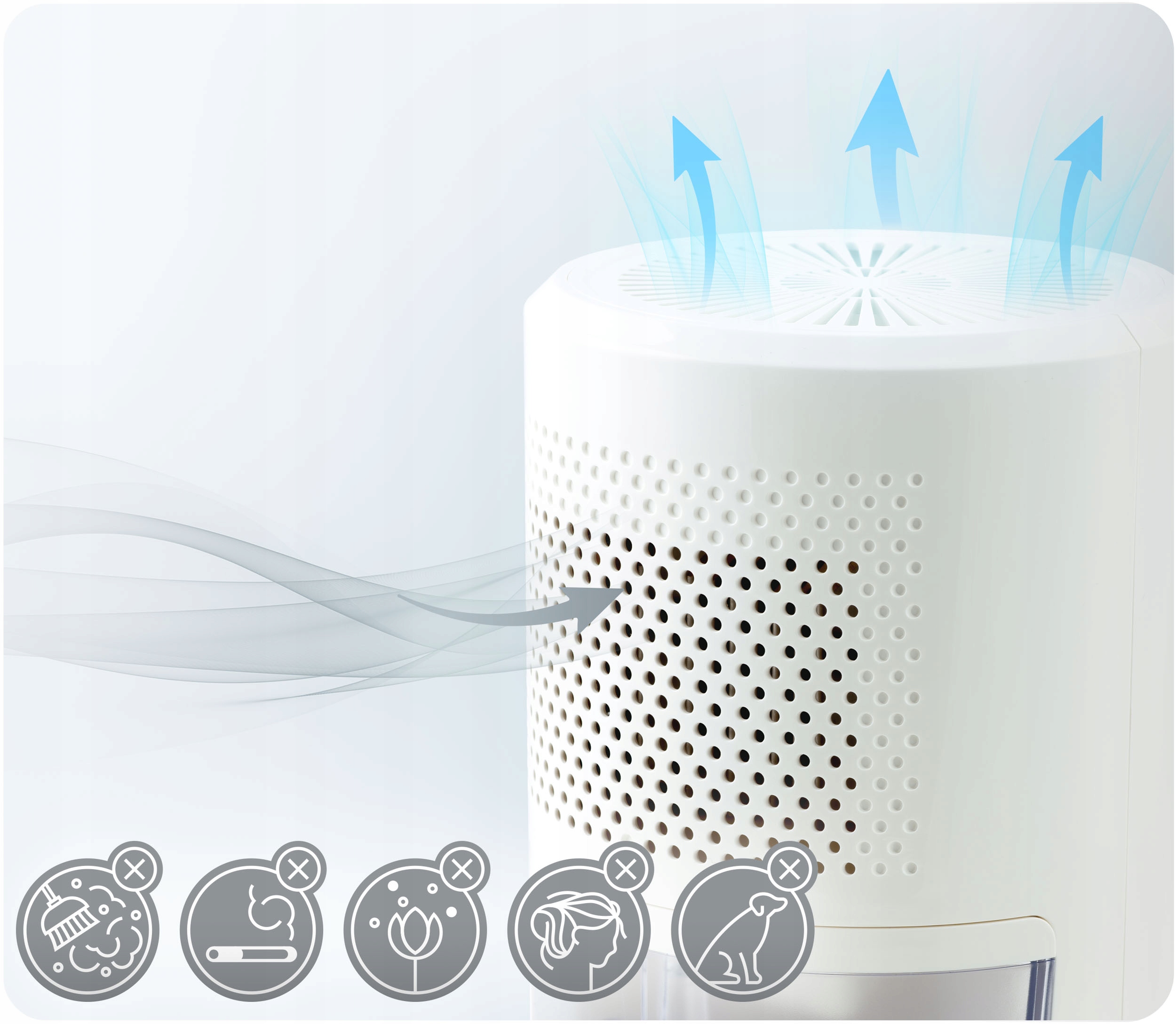 RAZVLAŽILEC ZRAKA Z TIHIM VLAŽILNIKOM 34dB LED Berdsen Koda proizvajalca 352600