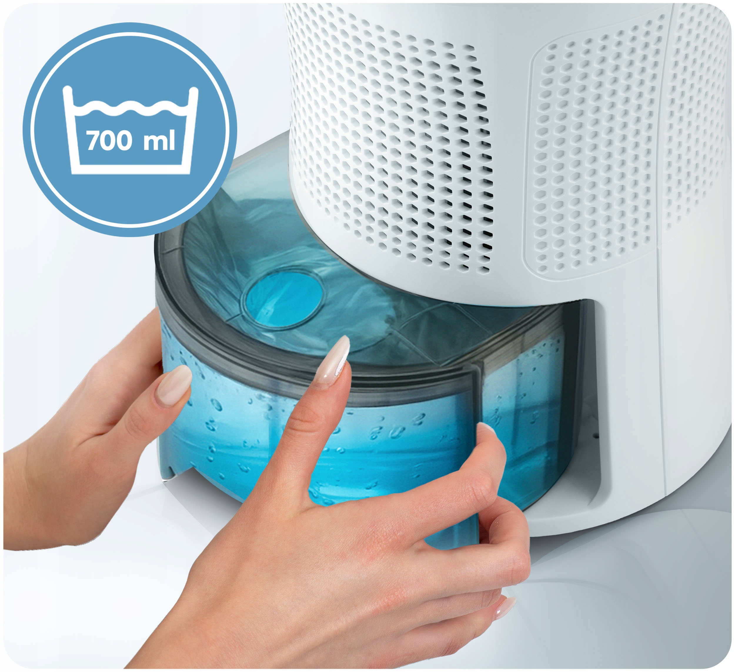 RAZVLAŽILEC ZRAKA ODVAJALNIK VLAGE TIHI 34 dB LED Berdsenov komunikacijski indikator indikator nivoja vode